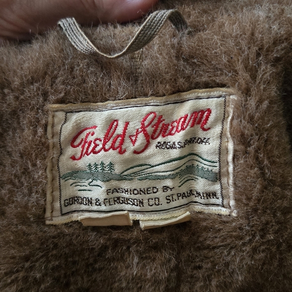 Vintage Field & Stream Coat (Gordon & Ferguson), Size 40, Wool, Faux Fur Lining. - Picture 5 of 12